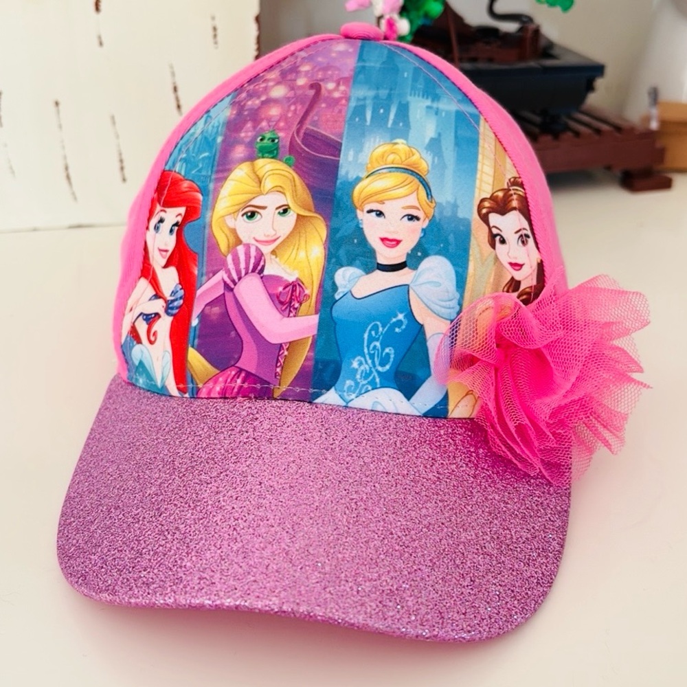 Girl Disney Pink and Purple Princess Doll Set
